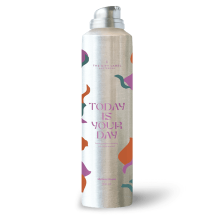 The Gift Label Shower foam - Today is your day