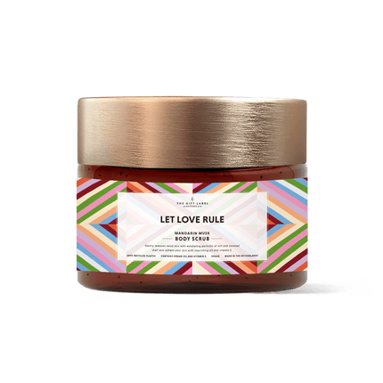 The Gift Label SOLD OUT - Bodyscrub - Let love rule