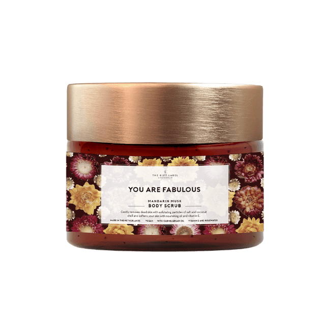 The Gift Label SOLD OUT - Bodyscrub - You are fabulous
