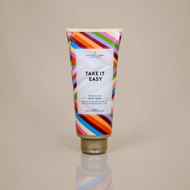The Gift Label SOLD OUT - Douchegel tube - Take it easy