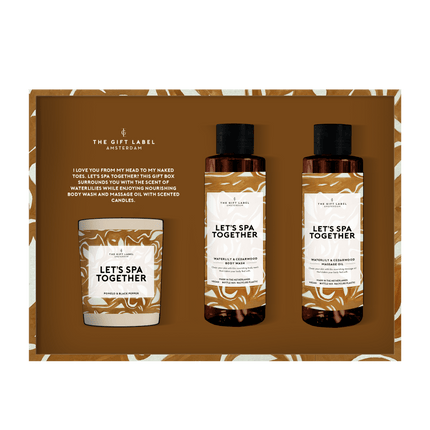 The Gift Label Spa giftbox - Let's spa together