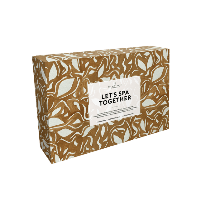 The Gift Label Spa giftbox - Let's spa together
