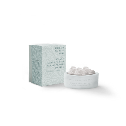 The Gift Label Stone diffuser - Blue