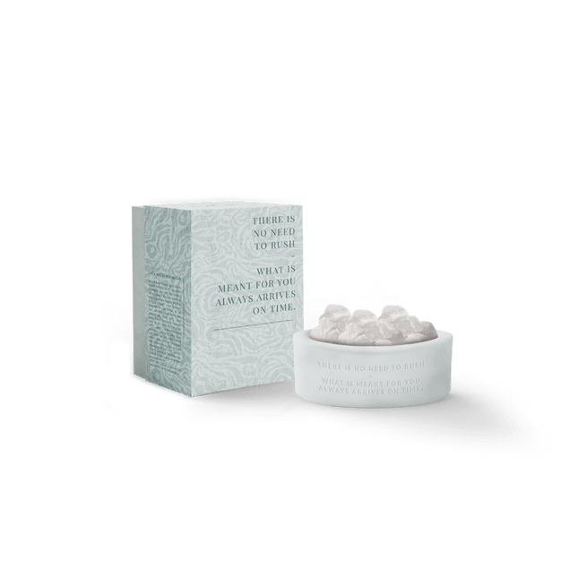 The Gift Label Stone diffuser - Blue