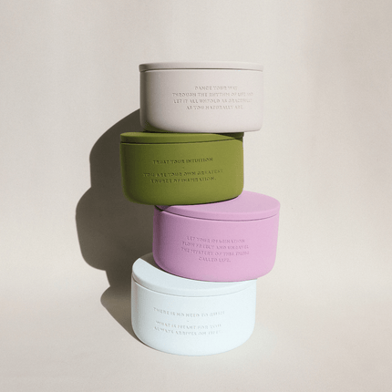 The Gift Label Stone diffuser - Green
