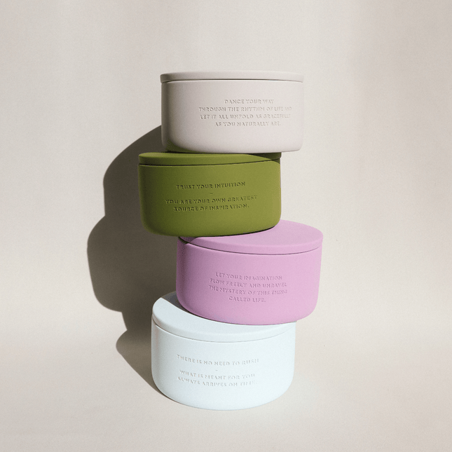 The Gift Label Stone diffuser - Green