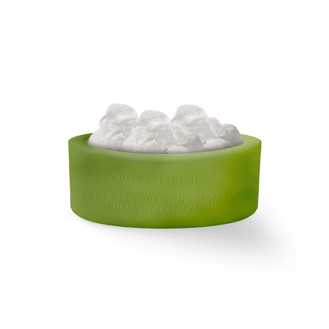 The Gift Label Stone diffuser - Green