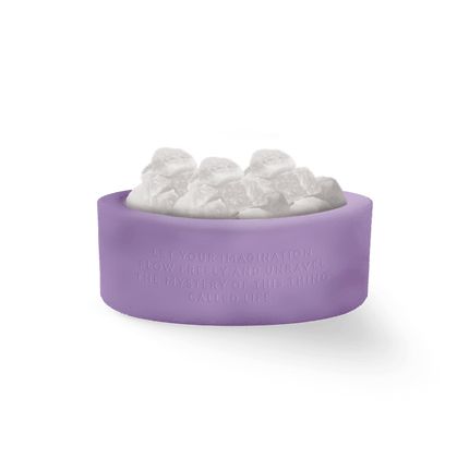 The Gift Label Stone diffuser - Purple