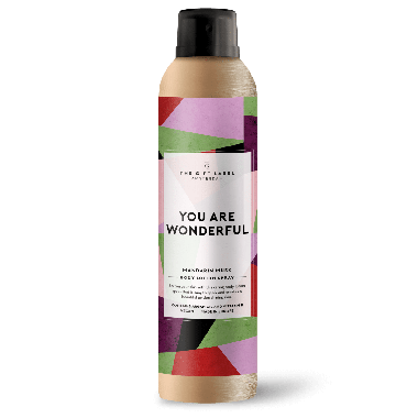 Body lotion spray - You are wonderful