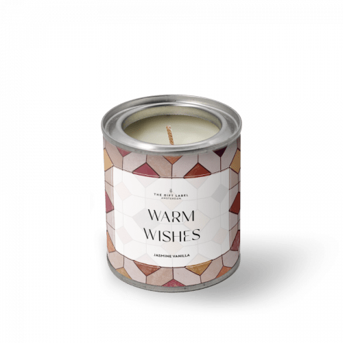 Candle tin - Warm wishes - Jasmine vanilla