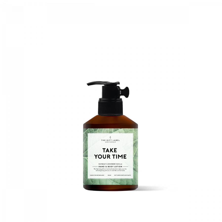 Hand body lotion Take your time The Gift Label