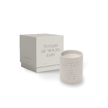 Cemented Candle 170gr - STUDIO - Today Is Your Day