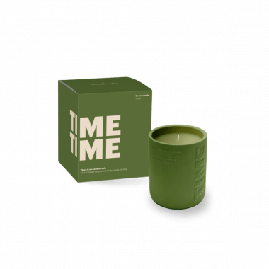 Cemented Candle 170gr - STUDIO - TIME