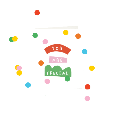 Confetti Cards - You Are Special V3