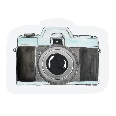 Cut-out card - Camera