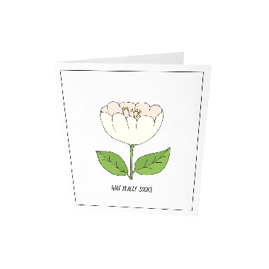 Greeting card - That really sucks