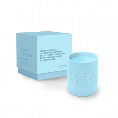 Cemented Candle 360gr - STUDIO - Dance Your Way Through The