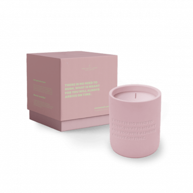 Cemented Candle 360gr - STUDIO - There Is No Need To Rush, W
