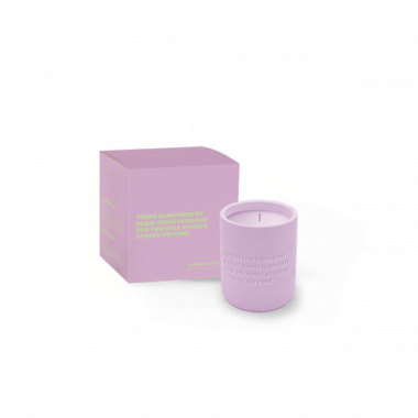 Cemented Candle 170gr - STUDIO - There Is No Need To Rush, W