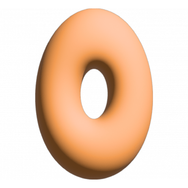 Wall Letter - O - Orange