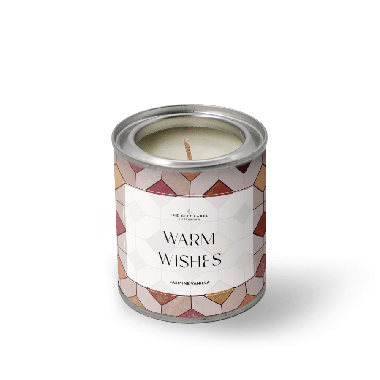 Candle tin - Warm wishes 