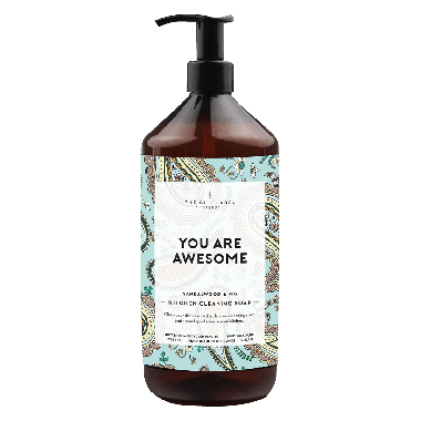 Kitchen cleaning soap - You are awesome