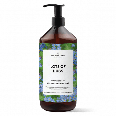 Kitchen cleaning soap - Lots of hugs