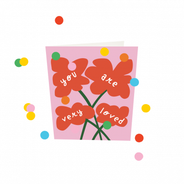 Confetti Cards - You Are Very Loved V3