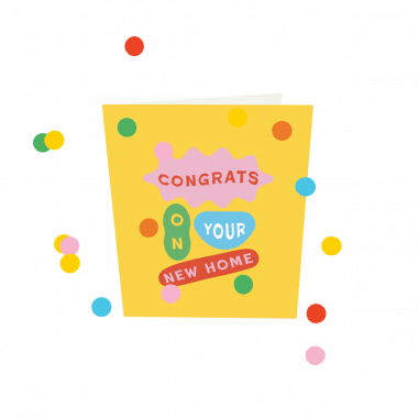 Confetti Cards - Congrats On Your New Home V3