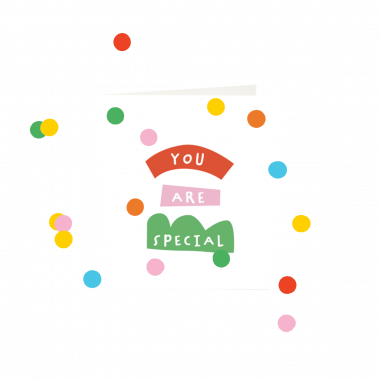 Confetti Cards - You Are Special V3