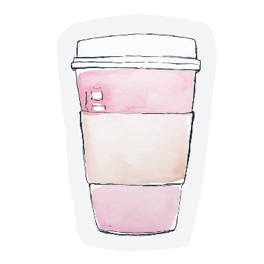 Cut-out card - Coffee cup