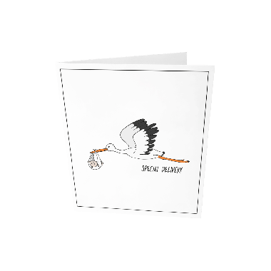 Greeting card - Special delivery