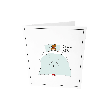 Greeting card - Get well soon