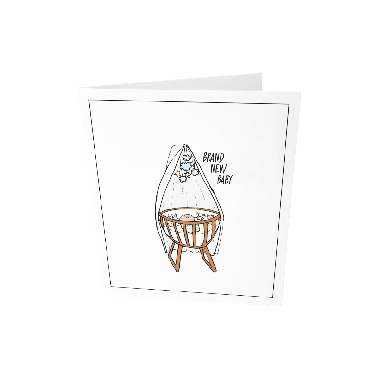 Greeting card - Brand new baby