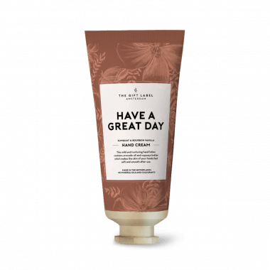 Rituals hand cream
Hand cream          
dry hands
Good hand cream