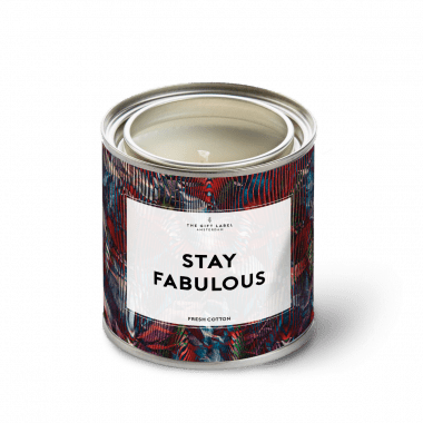 Candle big - Stay fabulous - Fresh cotton