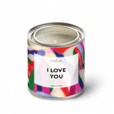 Candletin 310gr - I Love You SS24 - Fresh Cotton