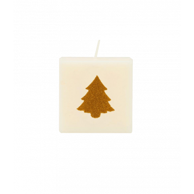 Letter and number candle - Christmas tree