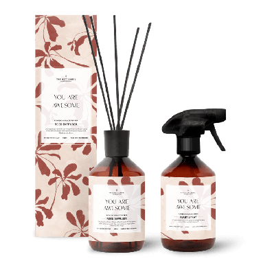 Reed diffuser & room spray set - You are awesome