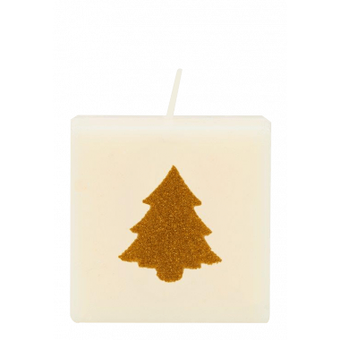 Letter and number candle - Christmas tree
