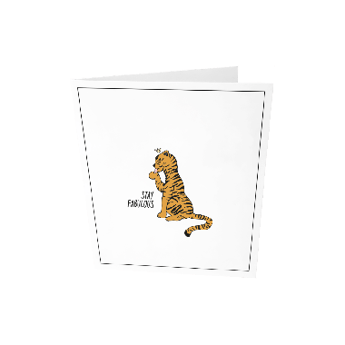 Greeting card - Stay fabulous