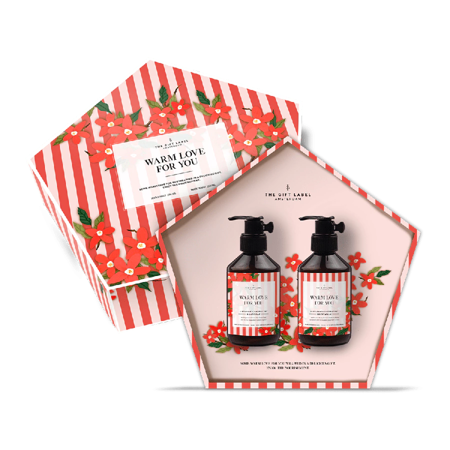PENTAGONAL GIFT BOX FOR HER - WARM LOVE FOR YOU PENTAGONAL GIFT BOX FOR HER - WARM LOVE FOR YOU