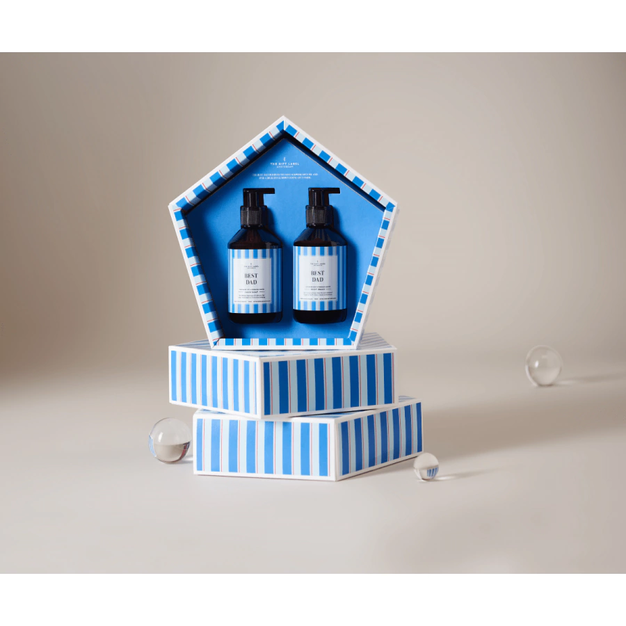 PENTAGONAL GIFT BOX FOR HIM - BEST DAD PENTAGONAL GIFT BOX FOR HIM - BEST DAD